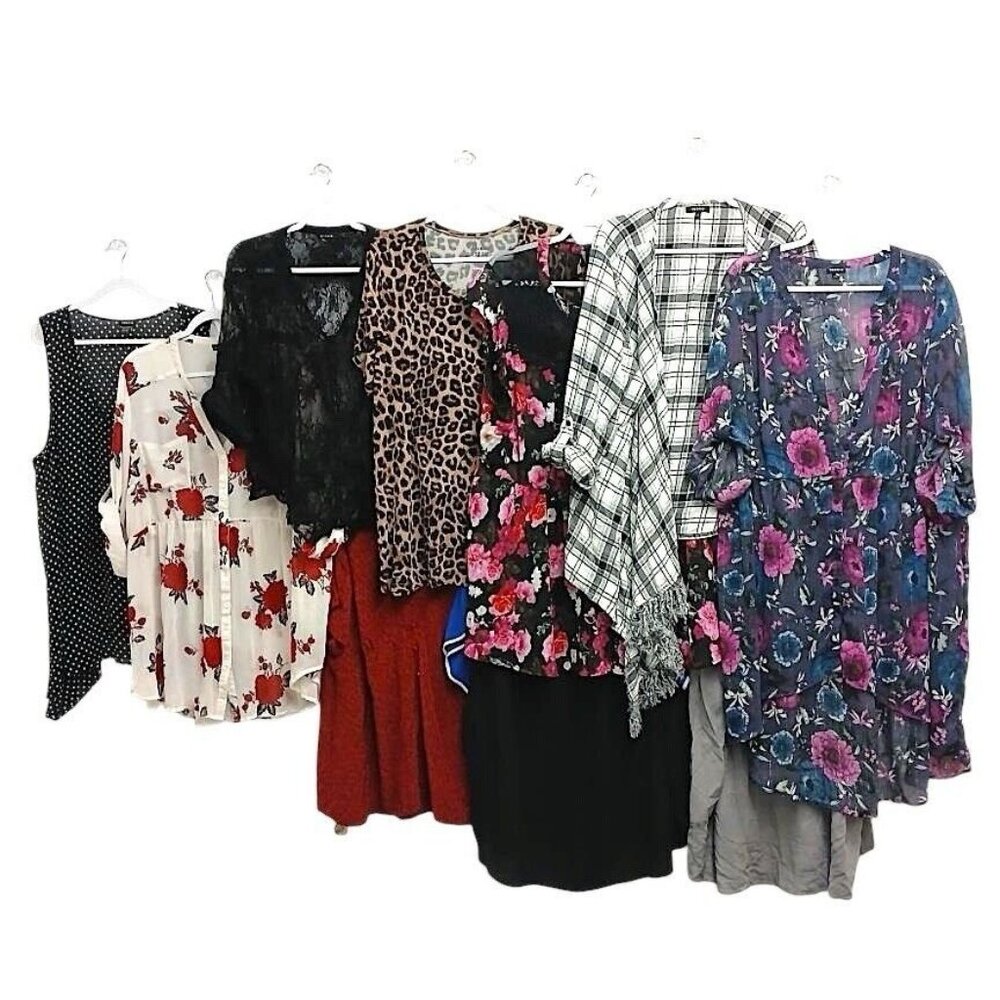 Torrid size 4 - 10 Piece LOT bundle Tops & Cardigans (4X)